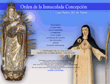 Tablet Screenshot of concepcionistastoledo.org